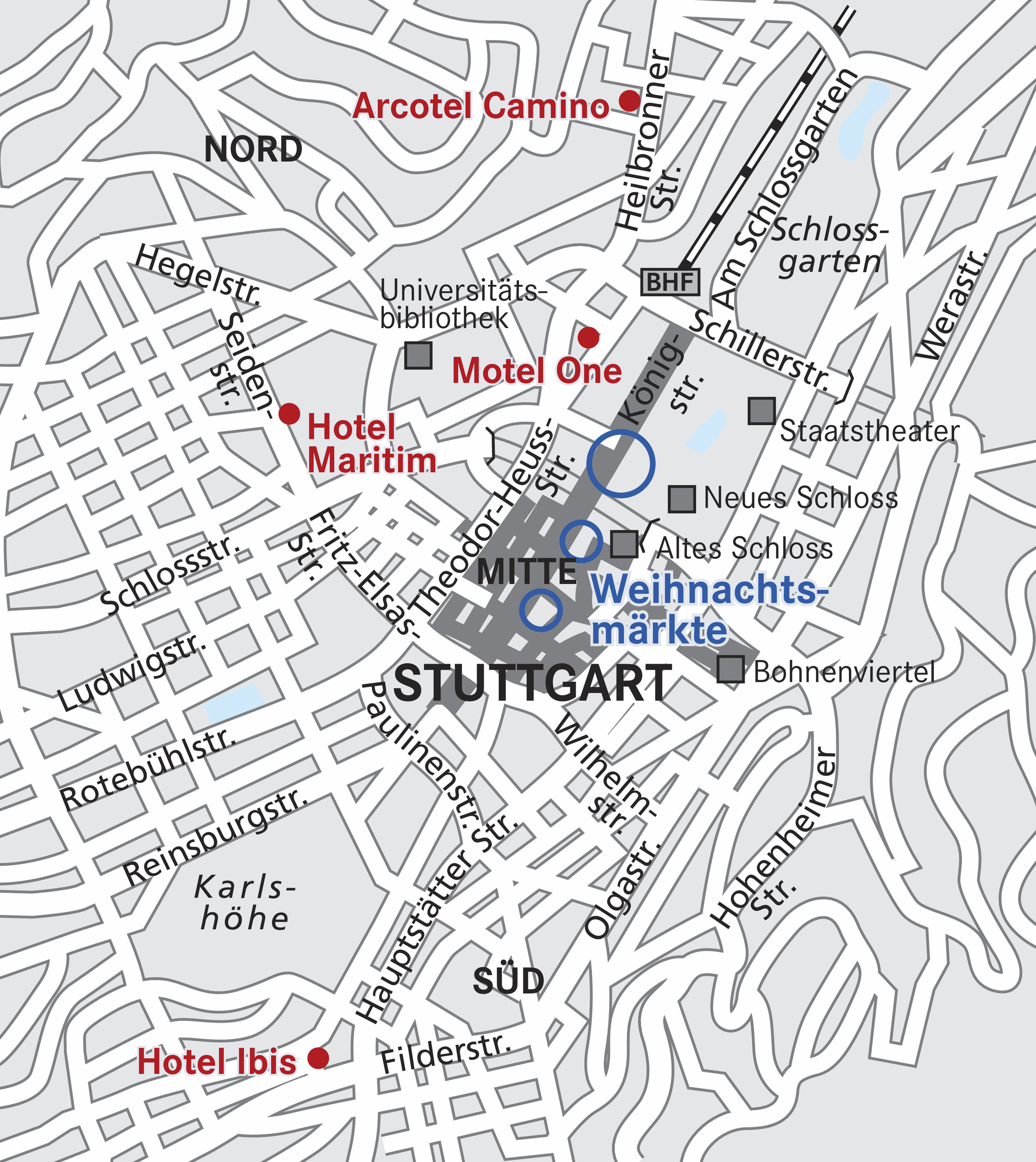 Karte Stuttgart Karte Stuttgart