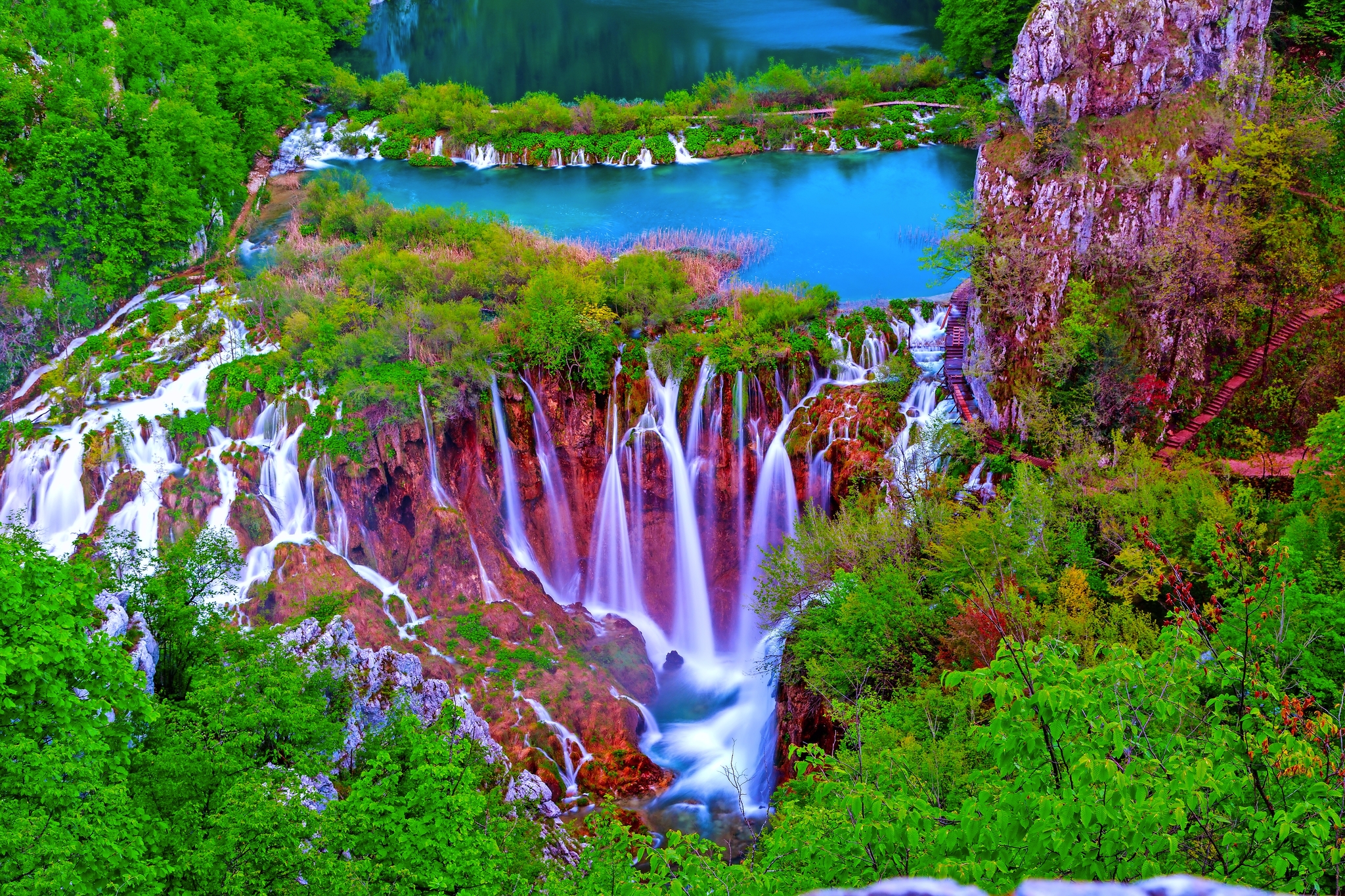 Deluxe Busreise Kroatiens Nationalparks - Winnetou - Plitvicer Seen - Krka Wasserfälle 